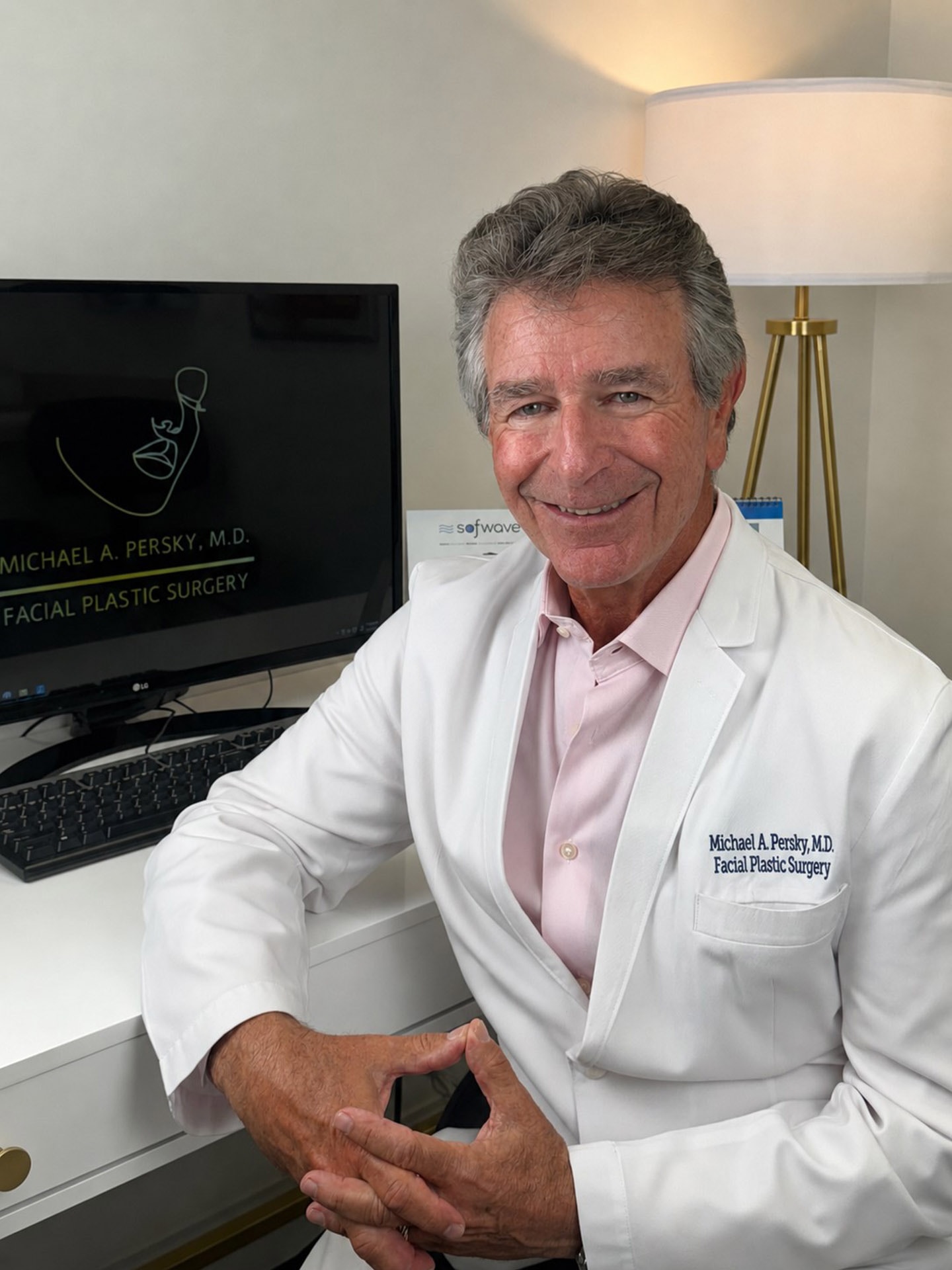 Dr. Persky at his office